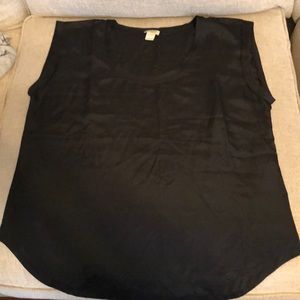 J.Crew black sleeveless top